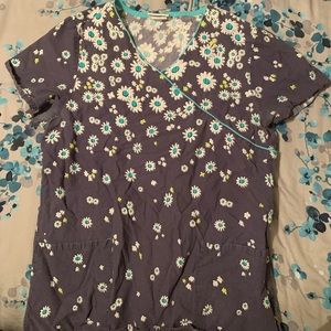 Womens scrub top